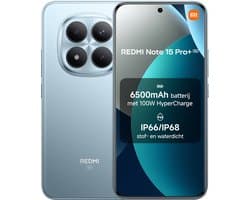 Xiaomi REDMI Note 15 Pro+ 5G - 12 GB RAM - 512 GB - Blauw