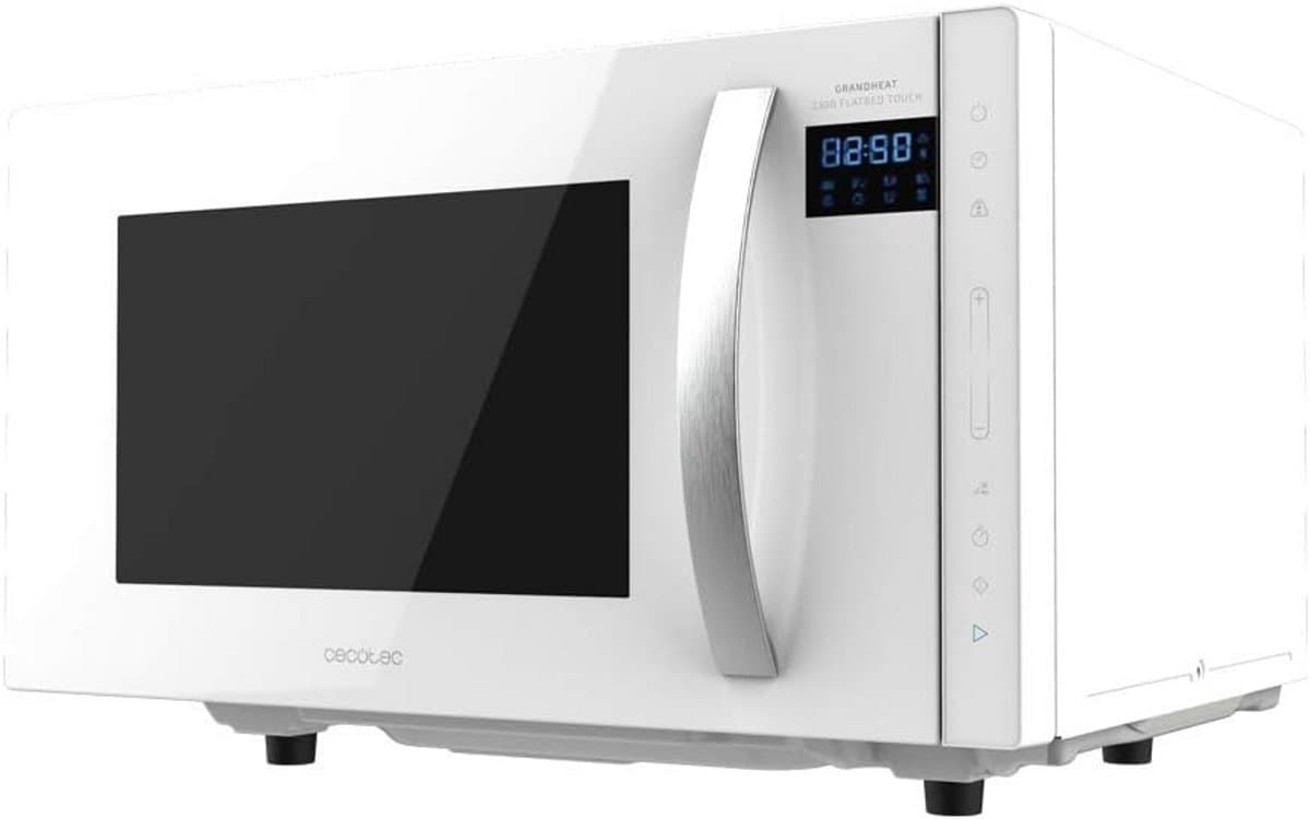 Magnetron - Oven - Snel opwarmen - Platte bodem - 23 liter - Wit — afbeelding 1
