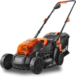 Accu grasmaaier 40V (2X20) Fuxtec FX-E1RM20 - breedte 33cm zonder accu of dubbele lader — thumbnail 1