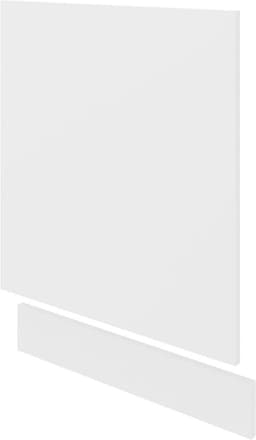 VCM Voorpaneel keukenmeubel vaatwasser vaatwasser afwasmachine front kitchenette keuken Esilo 60, wit — thumbnail 1