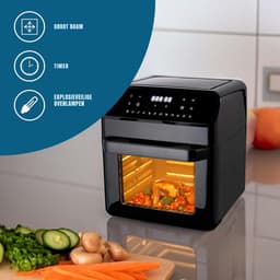 Core® Heteluchtoven - Oven - Airfryer Oven - Zwart - ‎38cm x 31cm x 36cm — thumbnail 4