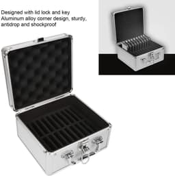 OmGoods - Dailygoody - Harde-schijfkoffer - 20-bays - Aluminiumlegering - Antistatisch - Schokbestendig - Vochtbestendig - Bescherming van harde schijven - Gesc — thumbnail 4
