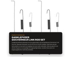 Dailygoods- Gasklepveer Set - 2x Terugstelveer - 2x Veer voor Snelheidsregeling - Voor GX140/GX160 - Metaal - Slijtvast - Motoronderdeel