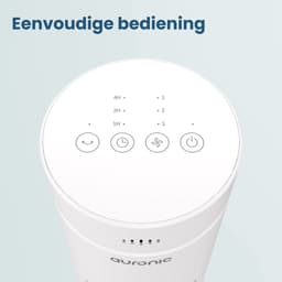 Auronic Torenventilator - Met Afstandsbediening en Timer - Ventilator - 60° Oscillatie - 76 cm - Wit — thumbnail 3