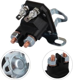 Startrelais Grasmaaier - Dubbelpolig Solenoïde - Motor Starten - Flexibele Aansluitingen - 12 Volt - Zoals Afgebeeld — thumbnail 4