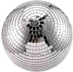 E-Lektron Spiegelbol - 30 cm disco bal - Met echte glazen spiegels - Voor feestverlichting — thumbnail 4