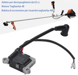 Bobine voor 63cc Bosmaaier - Grasmaaier - Motor 48F - Grastrimmer — thumbnail 4