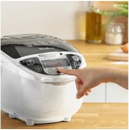 Elektrische Multicooker - Multi Kookpan - Dagelijkse Maaltijden Bereiden - 15 Voorgeprogrammeerde Kookfuncties - 6 Liter - Wit — thumbnail 4
