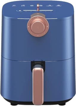 Heteluchtfriteuse - Airfryer Oven - Gezond Frituren - Snelle Bereiding - 45 Quart - Blauw — thumbnail 1