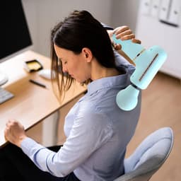 Massage Gun - Fascia Gun - Spierherstel - Stil Ontwerp - 17 x 15 cm - Roze — thumbnail 3