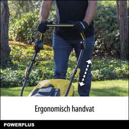 Powerplus Elektrische Grasmaaier POWXG6281 - 2000 W, 420 mm Ø grasmaaier met grasopvangbak, mulching en achteruitworp — thumbnail 4