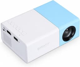 Full HD 1080P Videoprojector, Draagbare Projector, Thuisbioscoopfilmprojector voor Kinderen, Compatibel met Laptops, Pc's, Tv-boxen, Tv-sticks, Tablets, — thumbnail 1
