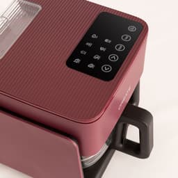 CREATE - Olievrije friteuse van 4,2 L met stoomfunctie - Bordeauxrood - AIR FRYER CRYSTAL — thumbnail 3
