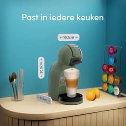 Krups NESCAFÉ Dolce Gusto Mini Me 2 KP1433 - Koffiecupmachine - 15 bar - Warme en koude dranken - Groen — thumbnail 3