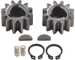 Grasmaaier Aandrijfwiel Set - Inclusief Tandwielen, Clips, Sleutels & Veers - Voor optimale krachtoverdracht - m-winkel