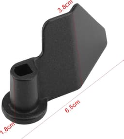 Breadmaker Paddle, Universele Non-stick Brood Mixing Paddle Kneedblad Vervanging voor Breadmaker Machine — thumbnail 2