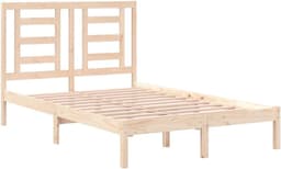 Bedframe familiebed palletbed massief houten bed 120x190 cm 4FT Small Double — thumbnail 2