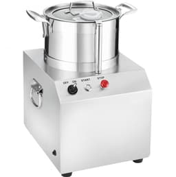 Keukenmachine - Foodprocessor & Groentesnijder - Inhoud 6 L - Voedselveilig RVS - Inclusief 2 S-vormige Messen - Multifunctioneel Hakken & Snijden - Voor Groenten Fruit Noten — thumbnail 3