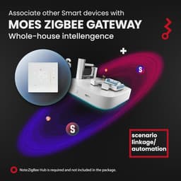 Zigbee Slimme Thermostaat voor Vloerverwarming - Digitaal en Programmeerbaar, Compatibel met Alexa en Google Home — thumbnail 2