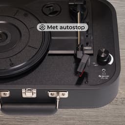 Denver Platenspeler - Ingebouwde Speakers en Versterker - Incl. PC Software - Auto-stop - Retro - VPL130 — thumbnail 5