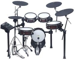 Medeli MZ923 Elektronisch Drumstel met Mesh Heads en Vintage Rosewood Afwerking
