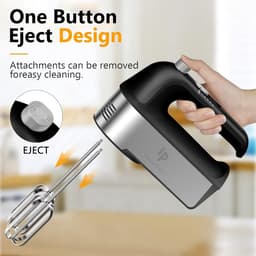 Krachtige Elektrische Keukenmixer met Kom en 5 Snelheden — thumbnail 4