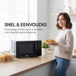 Digitale Magnetron met Grillfunctie, 25 Liter, 900W Magnetron & 1000W Grill — thumbnail 3
