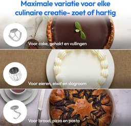 MEDION keukenmachine met vleesmolen (800 watt, gelijkstroommotor, roestvrijstalen kom van 4,6 liter, energiebesparend, zeer stil, digitaal sensor-touch-display, MD12600) Zwart — thumbnail 5