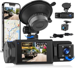 Dashcam voor Auto - 2,0 Inch - 1080p Full HD - Ingebouwde Wifi - Voor Alle Voertuigen — thumbnail 1