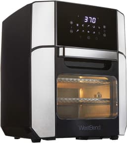Airfryer Oven - Heteluchtfriteuse Rotisserie - Gezond Frituren - 10 Digitale Menu's - 12.6 Liter - Zwart — thumbnail 1