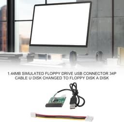 USB Floppy Drive - Externe Diskettelezer - Data Overzetten - Plug and Play - 144 MB - Meerkleurig — thumbnail 3