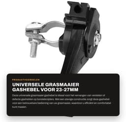 Grasmaaier Gashebel Vervanging - Universele Gashebel - Geschikt voor Borstelsnijder - 23~27mm Stuur - Tuin/Gereedschap - Comfortabele Koopervaring - Gashendel — thumbnail 1