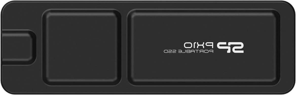 Externe SSD - Draagbare Opslag - Bestanden Meenemen - Snelle NVMe Prestaties - 2 TB - Zwart — afbeelding 1