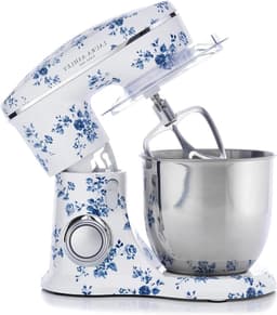 Keukenmachine met Bloemendessin - Mixer Deegmachine - Bakken en Mixen - Volledig Metalen Tandwielsysteem - 4.5 liter - China Rose — thumbnail 1