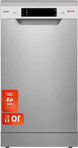 Vaatwasser - Afwasmachine Vaatwasmachine - Keuken Reinigen - Zone Wash Functionaliteit - 45 cm - Roestvrij Staal — thumbnail 1