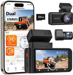 Solidchoice - Draadloze Dash Cam met 1440P Beeldkwaliteit en GPS — thumbnail 1