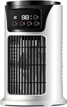 Draagbare airco - Ventilator - Mini ventilator - Air cooler - Mobiele Aircooler- Desktop Thuis Kamer Camping Kantoor — thumbnail 1