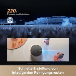 Dreame Robotstofzuiger L50s Pro Ultra - Robotstofzuiger met dweilfunctie - Automatisch Leegstation - 30.000 Pa zuigkracht - Geschikt voor huisdierharen - DryBoard - Zwart — thumbnail 4