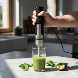 Argon Staafmixer RVS / Zwart - 1000 W — thumbnail 4