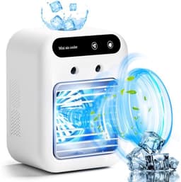 Draagbare 3-in-1 airconditioner - ventilator - luchtbevochtiger - met waterreservoir van 500 ml — thumbnail 1