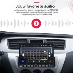 Boscer 1 Din Autoradio met 7 Inch Scherm - Draadloos Apple CarPlay & Android Auto - Bluetooth, Handsfree Bellen & FM Radio (RDS) - Achteruitrijcamera & Microfoon — thumbnail 5