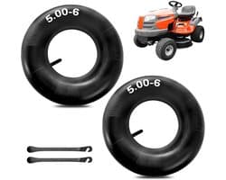 SnelShoppen - Tyre Hose 13 x 5-6 mm voor Grasmaaier, Vervangende Banden met TR-13 Ventiel, Geschikt voor Quad, Go Kart, Tuin, Handkar, 2 Stuks
