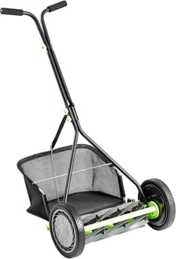 Kooimaaier - Handmaaier Gazon - Gazon Onderhouden - Scheren Gras - 40.6 cm - Zwart — thumbnail 3