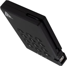 Externe Harde Schijf - Draagbare Opslag - Veilige Data Opslag - Hardware Encryptie - 500GB - Zwart — thumbnail 3