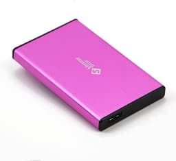 Externe harde schijf - Draagbare opslag - Bestanden opslaan - Supersnelle USB 3.0 - 160 GB - Roze — thumbnail 2