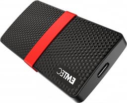 Draagbare SSD - Externe Opslag - Bestanden Overzetten - Snelle USB 3.1 - 1 TB - Zwart — thumbnail 1