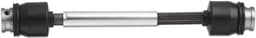 Grasmaaier Onderdeel - Aandrijfas As - Maaien Gras - Duurzame Metalen Constructie - 17.5 cm - Zilver — thumbnail 2
