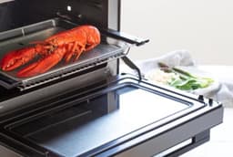 Panasonic NN-CS88LBEPG - Combi-Magnetron met Grill - Stoomoven - 31L - max 230°C - 1300W - 36 automatische programma's - Inclusief bakplaat - Zwart — thumbnail 5