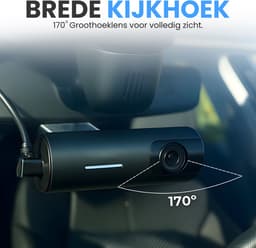 Azorix Dashcam Pro WiFi - 1080p Full HD Camera - Dashcam voor Auto - Nachtzicht & Botsingdetectie - Looprecording - Incl. 32 GB SD-kaart — thumbnail 4