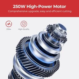 5-in-1 Elektrische Groenterasp met 250 W Motor - Groentesnijder, Hakmolen en Kaasrasp — thumbnail 3